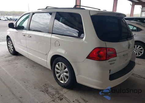 2012 Volkswagen Routan Se из США, поврежденный, VIN 2C4RVABG8CR152112